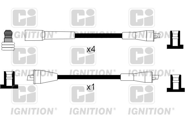 QUINTON HAZELL Комплект проводов зажигания XC931
